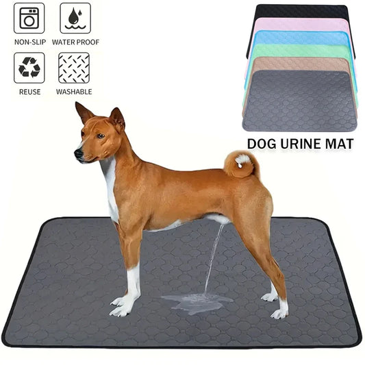 Washable Reusable Pet Pee Pad- Waterproof Dog Training Pad Washable Pee Pad