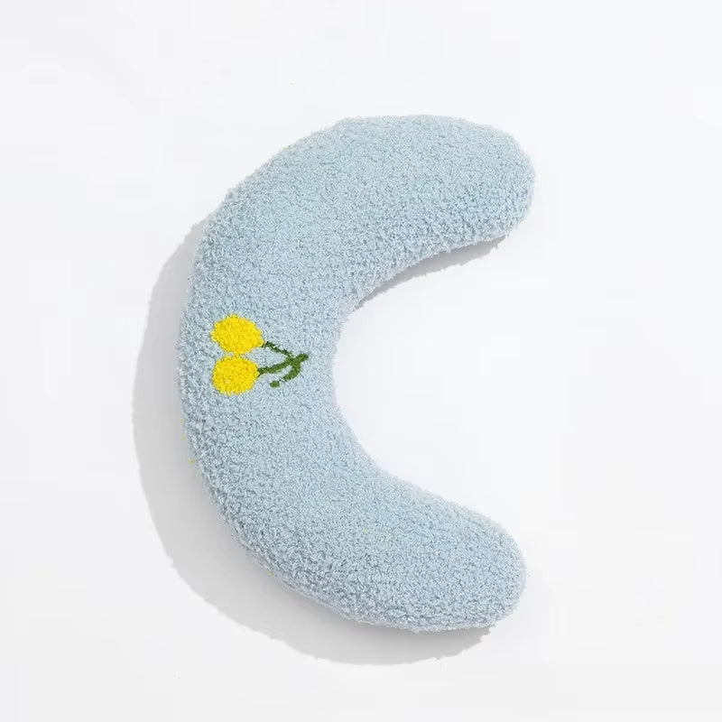 Cozy U-Shaped Dawg Pillow for Deep Sleep - Stylish Neck Protector for Dogs